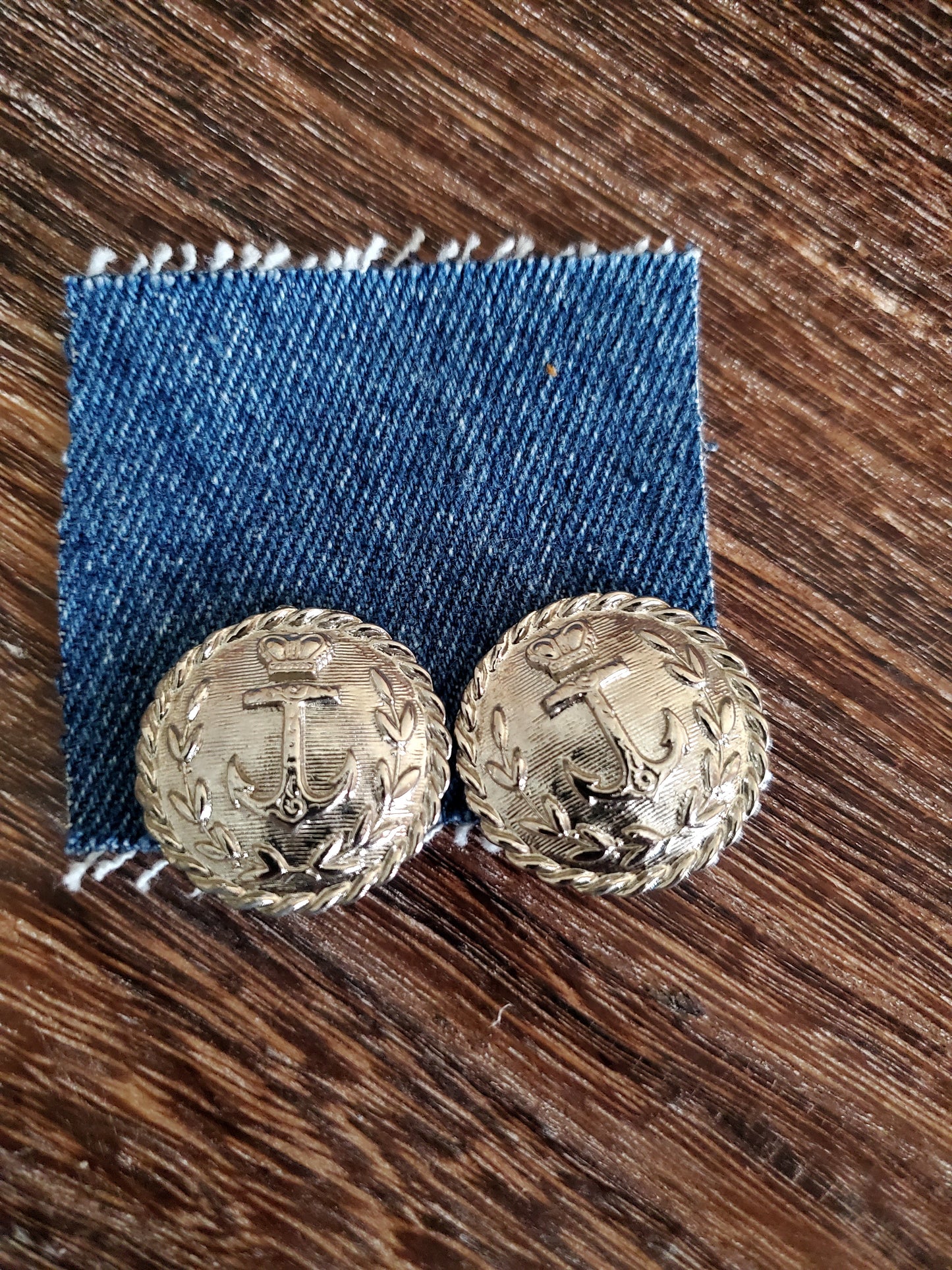 Vintage Anchor Earrings