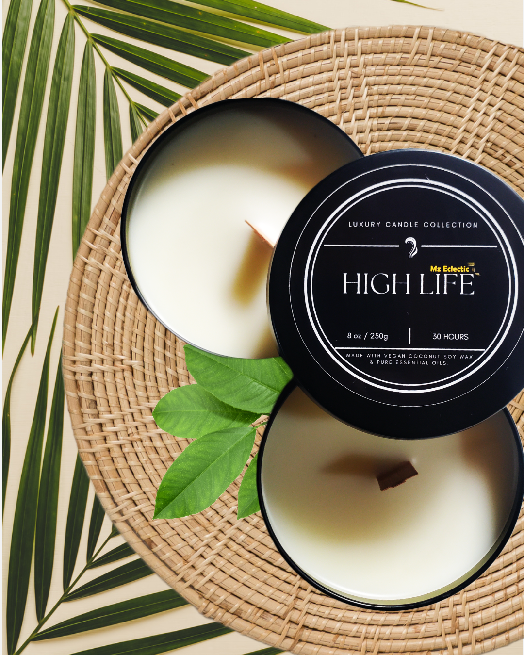 Luxury Pure Essential Oil Candles