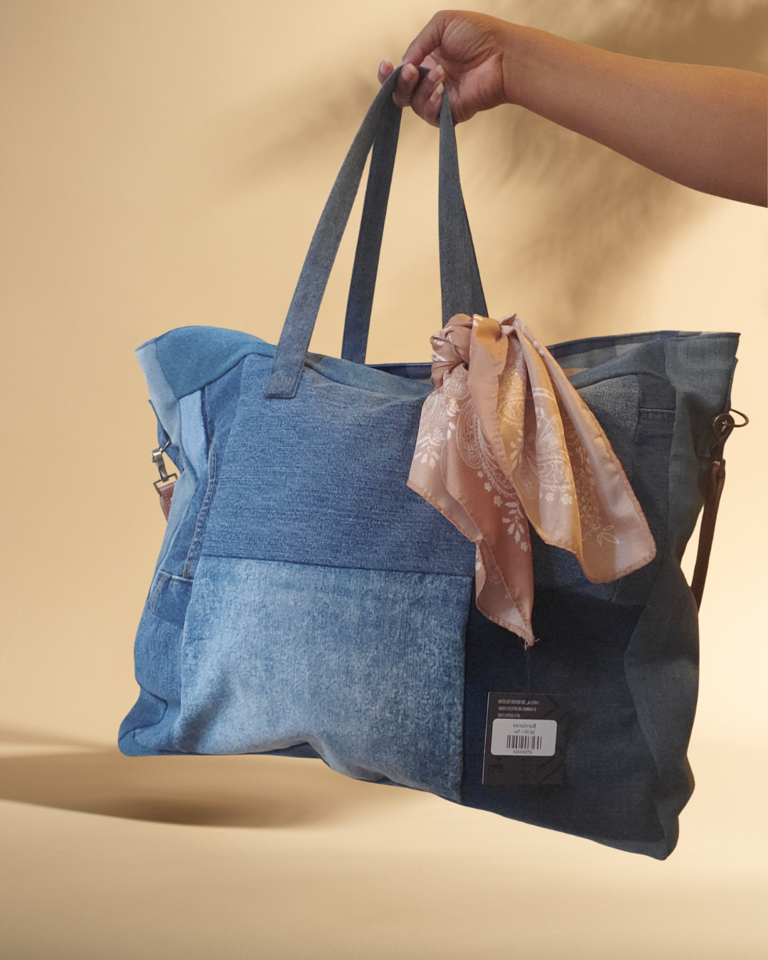 Denim Dump Bag