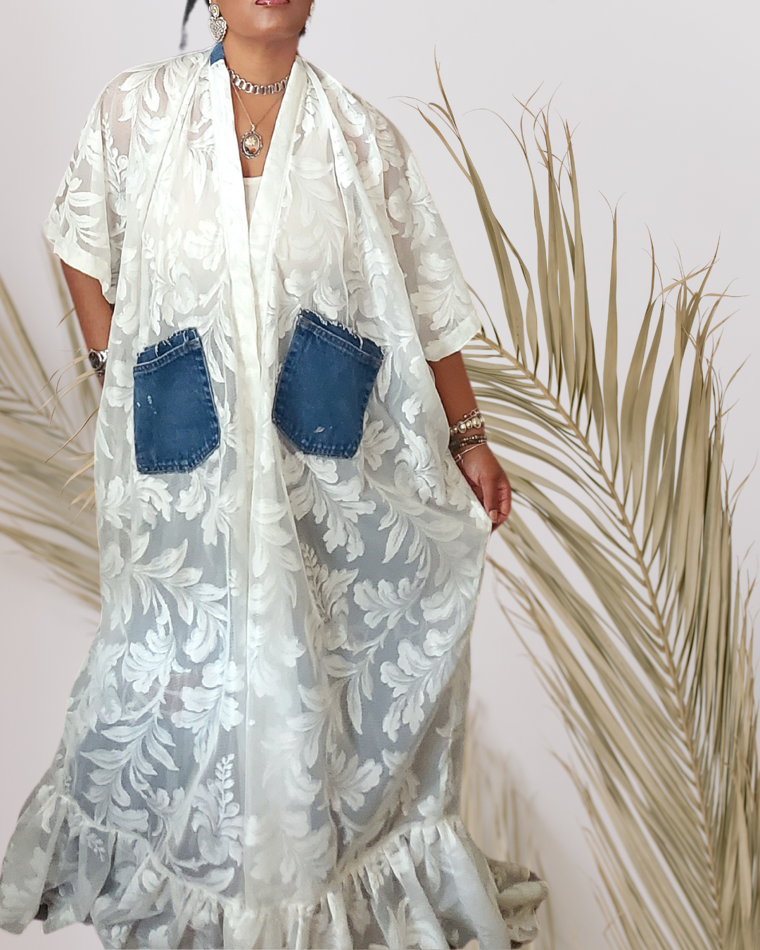 Charlie Lace Kimono