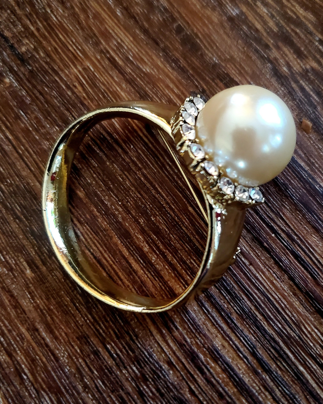 Pearl Ring Brooch