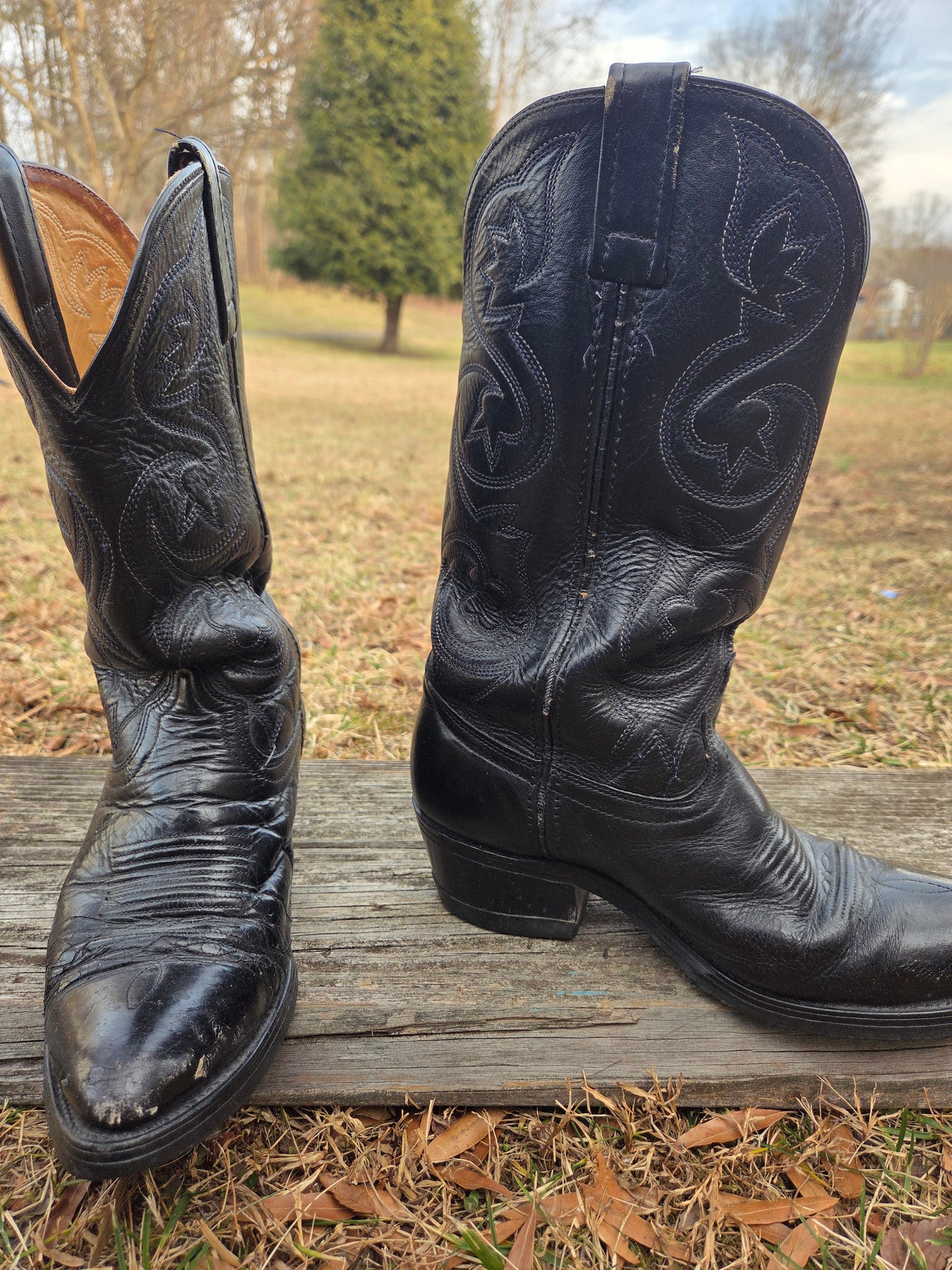 Black Cowboy Boots