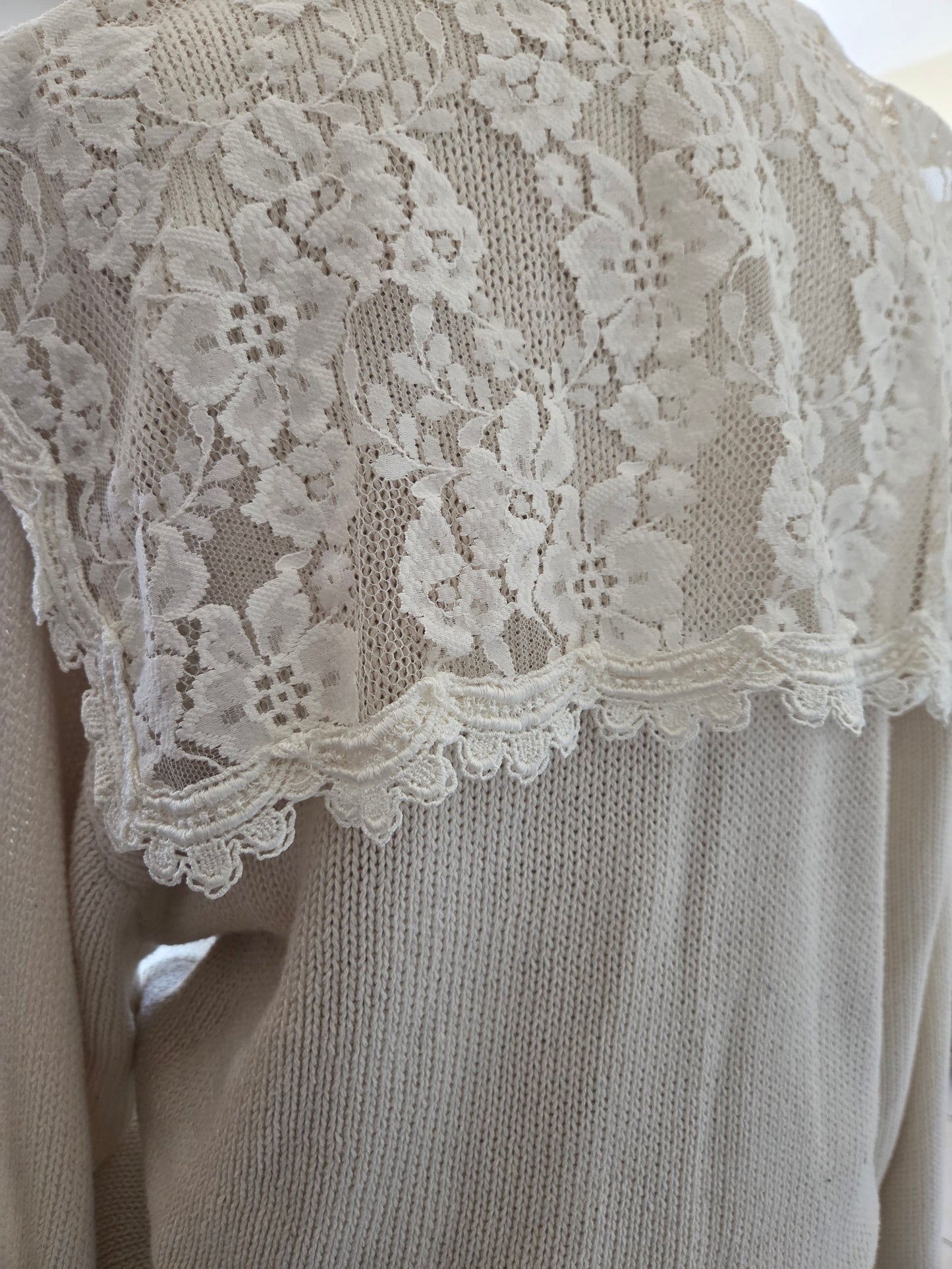 Vintage Lace Sweater