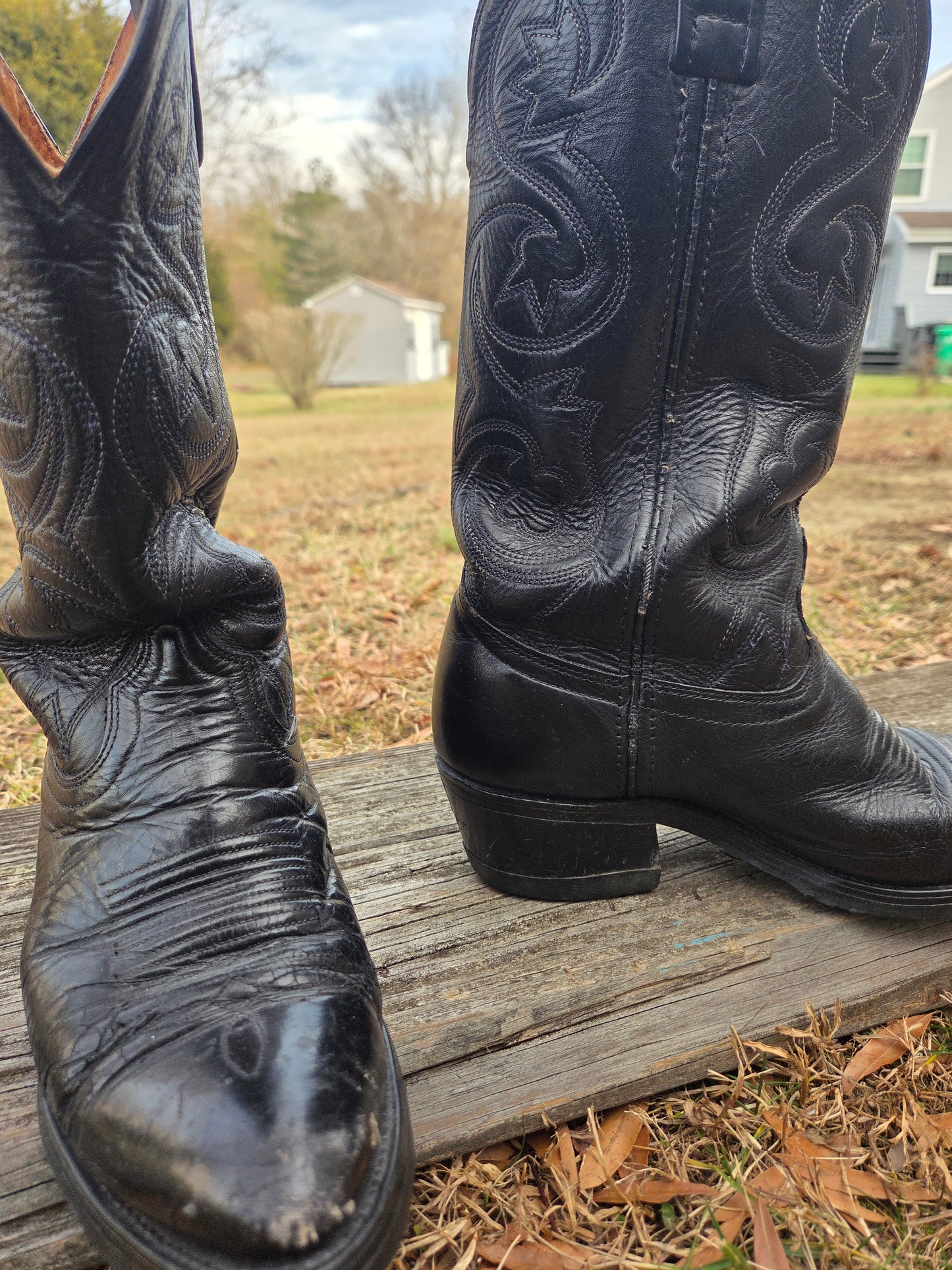 Black Cowboy Boots