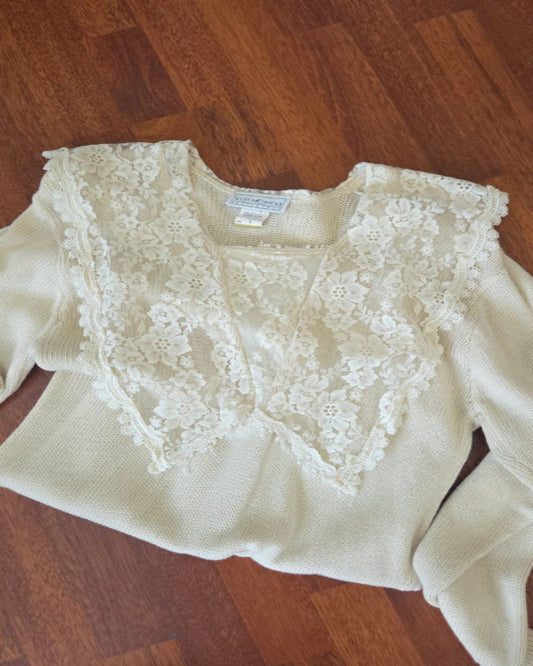 Vintage Lace Sweater
