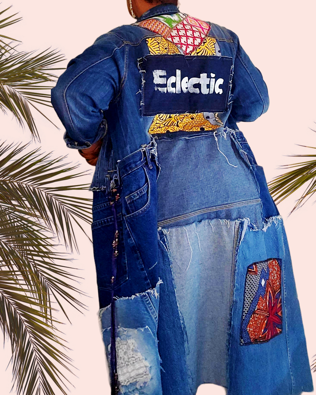 Eclectic Denim Trench